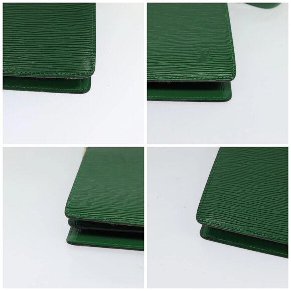 LOUIS VUITTON Epi Capuchin Shoulder Bag Green M52344 LV Auth 131777 - Picture 14 of 16